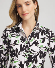Chico's No Iron™ Abstract Floral Shirt