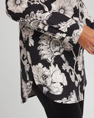 Chico's No Iron™ Bryne Bloom Stretch Tunic