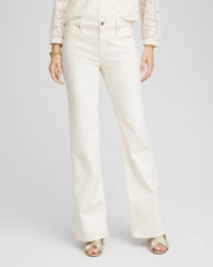 Chico's Petite Girlfriend Flared Leg Jeans