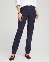 Chico's Shadow Stripe Brigitte™ Slim Pull-On Pants