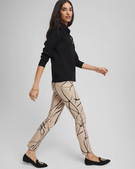 Chico's Brigitte™ Golden Leaf Slim Ankle Pants