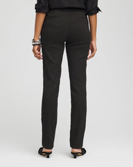Chico's Brigitte™ Slim Full-Length Jacquard Pants