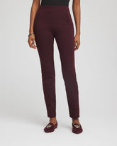 Chico's Circle Jacquard Juliet Slim Ankle Pants