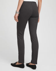 Chico's Juliet Tonal Check Ankle Pants