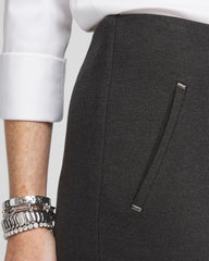 Chico's Juliet Trim Detail Ponte Ankle Pants