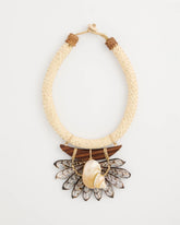 Chico's Chico's x Romi Marina Pendant Bib Necklace