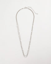 Chico's Pearlescent Bead Ball Long Necklace