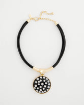 Chico's Polka Dot Pendant Necklace