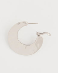 Chico's Hammered Hoop Earrings