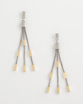 Chico's Mixed Metal Linear Earrings