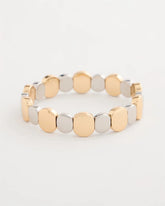 Chico's Mixed Metals Glam Stretch Bracelet