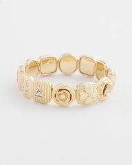 Chico's Stretch Lucky Charm Bracelet