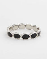 Chico's Black Large Stretch Bracelet