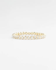 Chico's Goldtone Stretch Tennis Bracelet