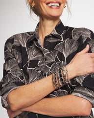 Chico's Mini Bead Stretch Hero Bracelet