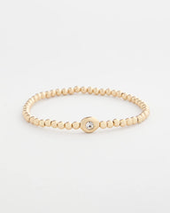 Chico's Mini Bead Stretch Hero Bracelet