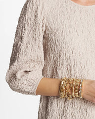 Chico's Thin Twist Stretch Bracelet