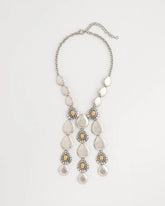 Chico's Island Metal Linear Necklace