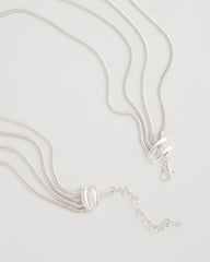 Chico's Multi-Layer Snake Chain Necklace