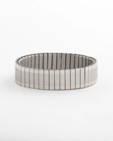 Chico's Silver Tone Stretch Watchband Bracelet