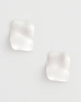 Chico's Square Oversized Stud Earrings