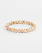 Chico's Blush Mini Circle Stretch Bracelet