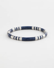 Chico's Blue Enamel Hinge Bangle