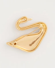 Chico's Sparkling Swan Brooch