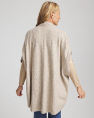 Chico's Embellished Cocoon Ruana