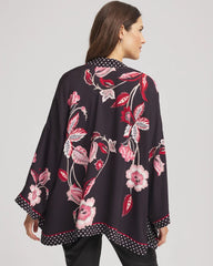 Chico's Short Floral Kimono