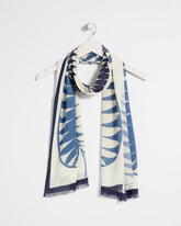 Chico's Palm Frond Oblong Scarf