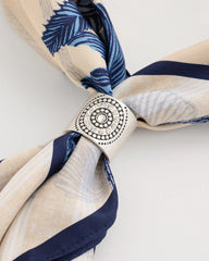 Chico's Medallion Motif Scarf Ring