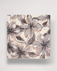 Chico's Foiled Floral Oblong Scarf
