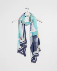 Chico's Artisanal Patch Oblong Scarf