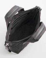 Chico's Quilted Cross Body Sport Tote Bag