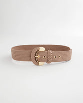 Chico's Satin Stretch Metal Belt
