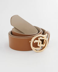Chico's CC Reversible Double Keeper Belt