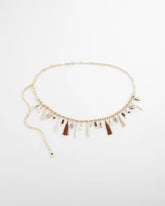 Chico's Novelty Beaded Chain Belt