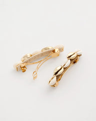 Chico's Seashell-Inspired Hair Clip Set