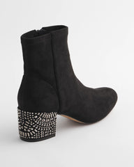 Chico's Embellished Destiny Art Deco Boot Heels