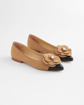 Chico's Microsuede Ballet Flats