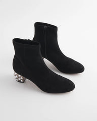 Chico's Danika Embellished Vegan Suede Boots