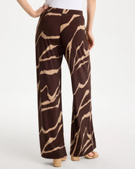 Chico's Travelers™ Zebra Knit Wide-Leg Pants