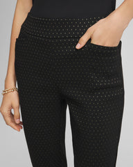 Chico's Brigitte™ Slim Ankle Jacquard Pants