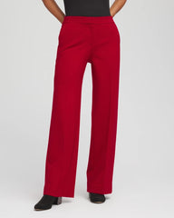 Chico's Emme Wide-Leg Trouser Ponte Pants