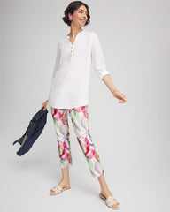 Chico's Brigitte™ Slub Slim Cropped Pants