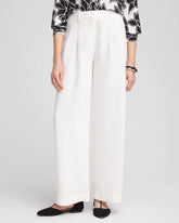 Chico's Crepe Pleated Relaxed Pants