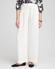 Chico's Crepe Pleated Relaxed Pants