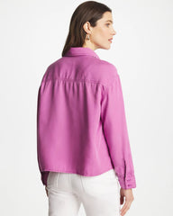 Chico's Classic Collared Denim Shirt