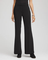 Chico's Crepe Flared Trouser Pants